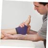 Beatifufu 5pairs Moisturizing Heel Socks for Cracked Feet Gel Socks Comfortable Cotton Blend Daily Use for Dry Purple view 2