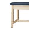 Master Massage Tables Harvey Treatment Stationary Massage Tables, Athletic Bed, Clinical Hospital Treatment Exam Bed for Clinic, Athlete Training Tattoo Acupuncture Spa Salon Facial Bed, Blue view 4
