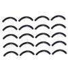 balacoo 120pcs Silicone Eyelash Curler Replacement Pads Durable Black Strips for Curly Lashes High Elasticity Refill Pads for Women Makeup Tools view 1