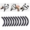 balacoo 120pcs Silicone Eyelash Curler Replacement Pads Durable Black Strips for Curly Lashes High Elasticity Refill Pads for Women Makeup Tools view 3