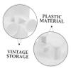 DOITOOL 4pcs Wall Mounted Holder Bathroom Storage Rack for Shaving Accessories Multifunctional Design Space-saving Organizer for and Bathroom Supplies view 3