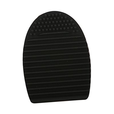 Beatifufu Silicone Makeup Brush Cleaner Egg Handheld Cleaning Tool for Cosmetic Brushes Easy to Use and Clean for Home and Travel Black