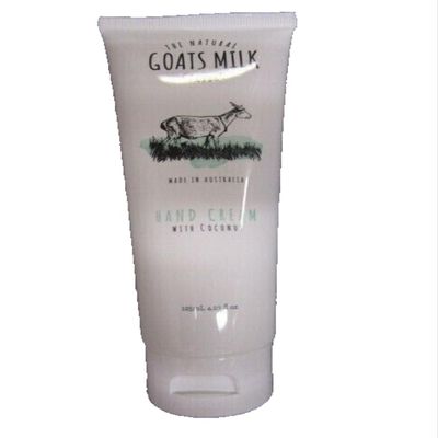 NinthAvenue Basics The natural Goat Milk company Hand Cream with coconut 4.23 fl oz (125 ml)