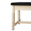 Mt Massage Tables Harvey Treatment Stationary Massage Tables, Athletic Bed, Clinical Hospital Treatment Exam Bed for Clinic, Athlete Training Tattoo Acupuncture Spa Salon Facial Bed, Black view 4