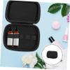 DOITOOL Essential Oil Carrying Case Essential Oil Bottle Holder Portable Travel Box, Black, 23.3x16cm view 3
