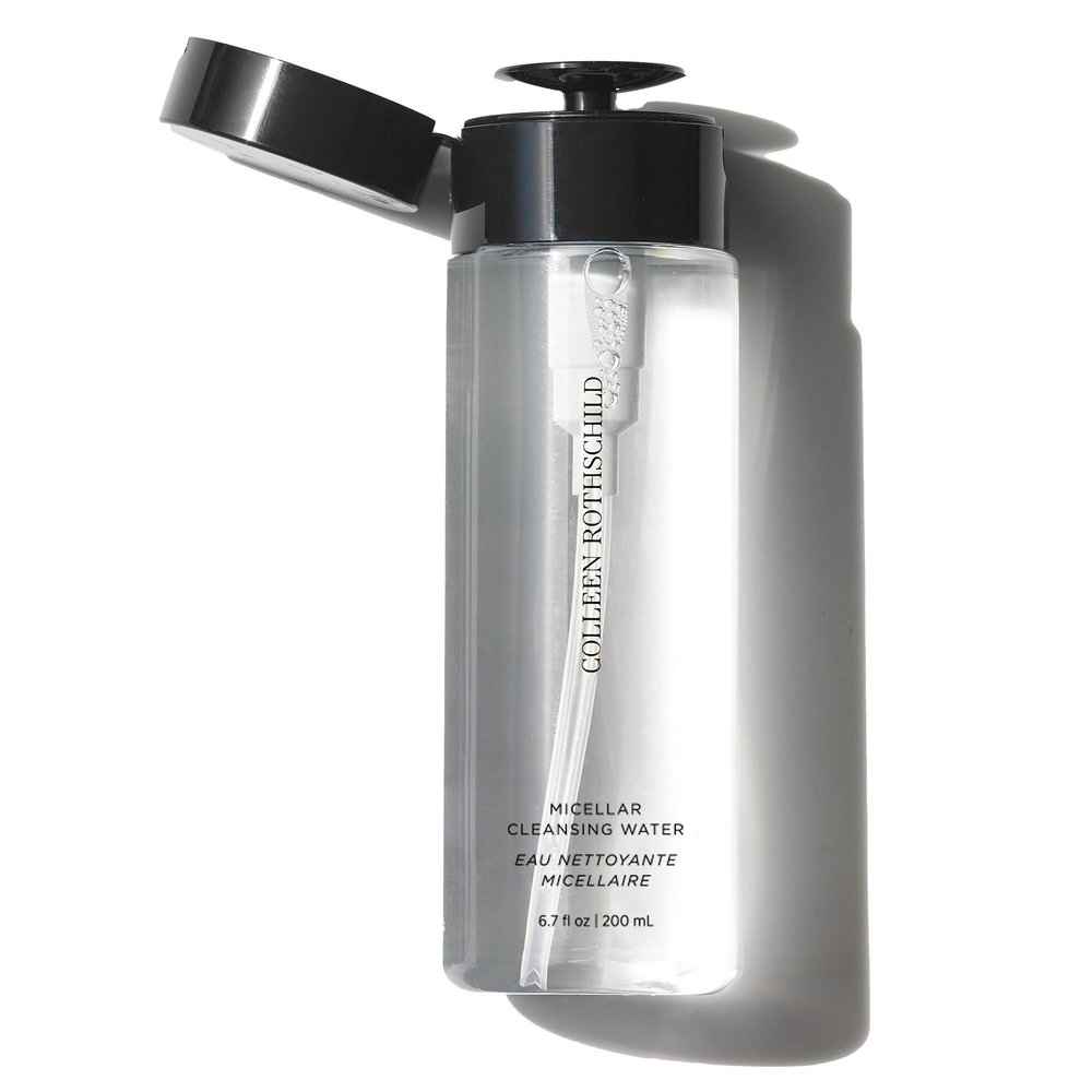 COLLEEN ROTHSCHILD Micellar Cleansing Water | Makeup Remover | Cleanser | Gently Purifies, Nourishes & Revitalizes Skin (6.7 fl oz)