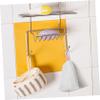 balacoo 3pcs Facial Foaming Cleanser Net Soap Skin Care Sturdy Pe Drawstring Space-Saving view 4