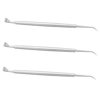 Balacoo 3pcs Eyelash Lifting Kit Eyelash Lift Tool Eyelash Separator Comb Eye Lash Perm Tool Eyelash Perm Kit Eye Lash Separator Tool Lash Kit Stainless Steel Face Eyebrow Comb