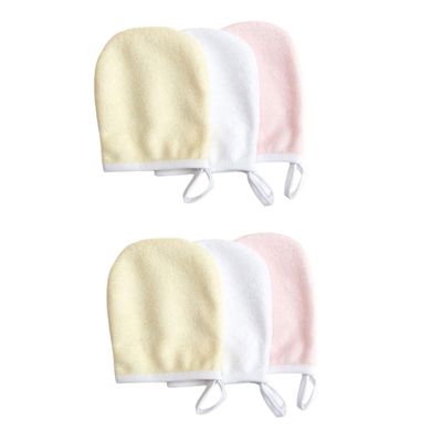 Beatifufu 6-pack Makeup Remover Pads Face Wash for Eye Makeup Removal Cleansing Towels Random Color