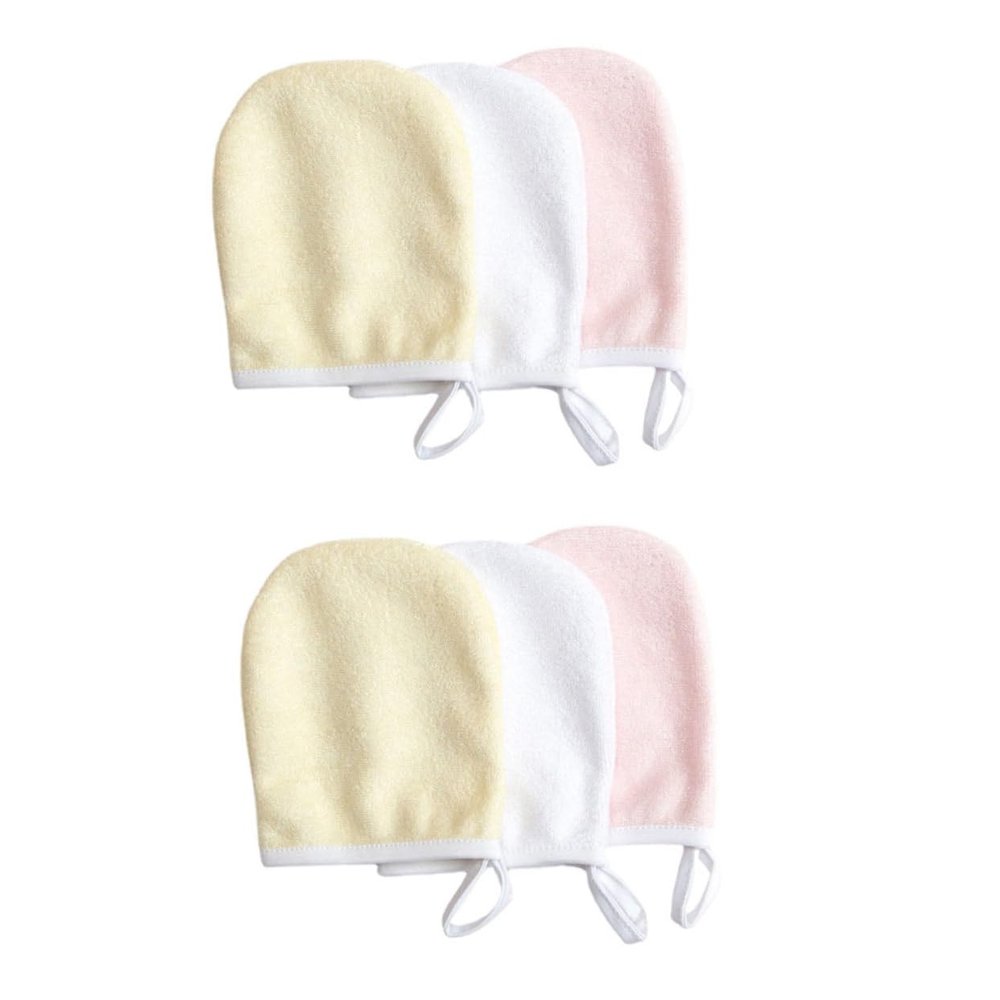 Beatifufu 6-pack Makeup Remover Pads Face Wash for Eye Makeup Removal Cleansing Towels Random Color