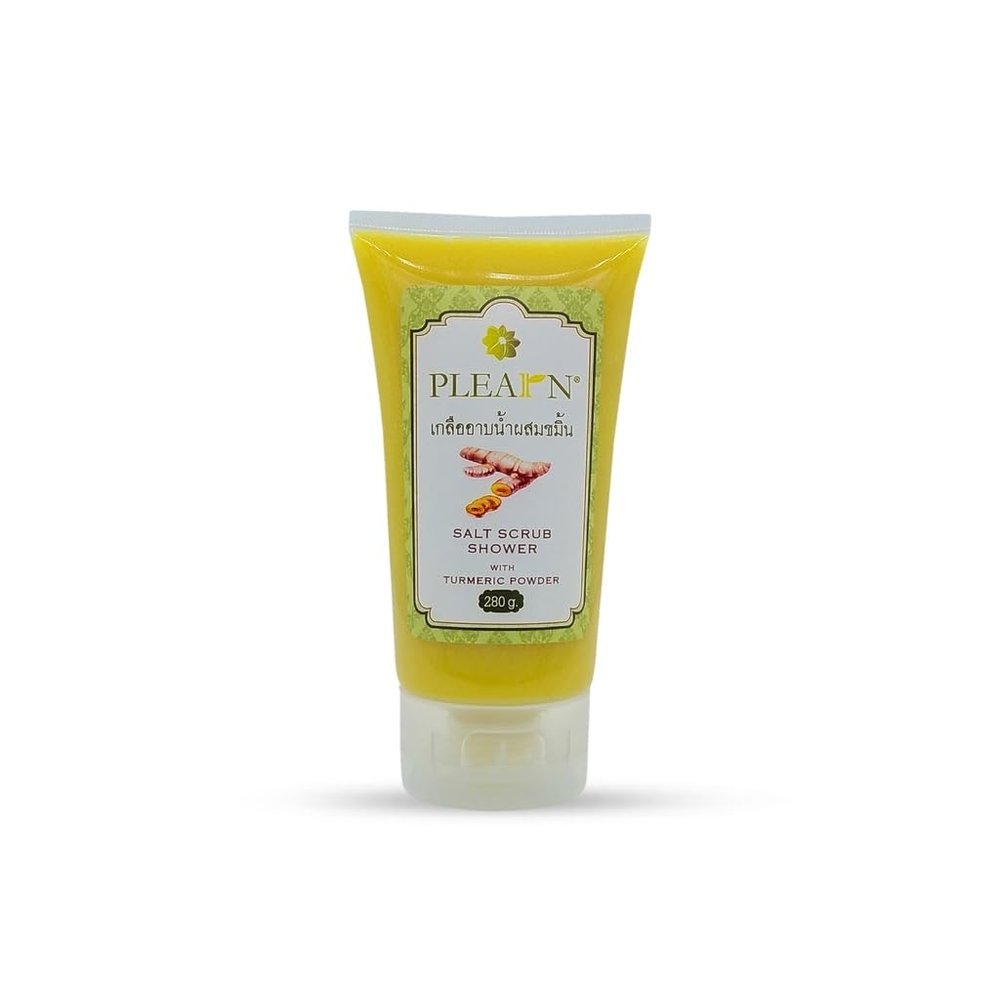 PLEARN Salt Scrub Shower With Turmeric Powder (280g)