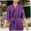 balacoo Client Robes for Hair Salon Barber Shop Cape Dyeing Gown Styling Robe Fast Drying Easy to Clean view 2