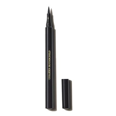 COLLEEN ROTHSCHILD Precision Liquid Liner | Shade: Jet Black | Intensely Pigmented, Matte Formula | Quick-Dry, Long Lasting & Smudge-Proof | Ultra Precise Felt Tip (0.041 fl oz)