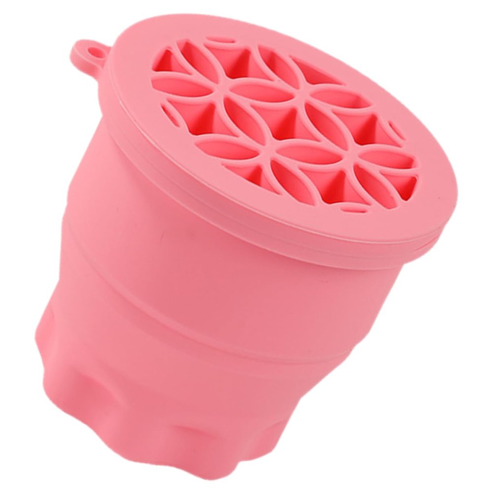 Housoutil Makeup Brush Cleaning Bowl Brush Cleaning Mat Easy to Use Makeup Brush Cleaning Pad