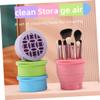 Housoutil Makeup Brush Cleaning Bowl Brush Cleaning Mat Easy to Use Makeup Brush Cleaning Pad view 3