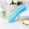 balacoo Oversized Loufas Bath Accessory Shower Back Scrubber Bath Towel Exfoliating Sponge Pouf Random Color view 2