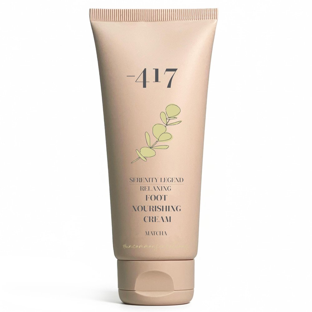 -417 Minus Matcha Relaxing Foot Cream: Nourishing & Soothing Care