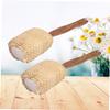 balacoo 2pcs Bath Brush Sponge Exfoliating Shower Lotion Applicator Back Scrubber for Men Women Spongeable Body Wash Eczema Relief view 4