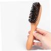 balacoo Beard Grooming Brush Handle Portable Bristles Beard Brush for Men Sturdy and Lightweight for Travel Soft Bristles for Easy Use and Care for Grooming view 2