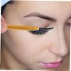 FOMIYES 6pcs Gentle Soft Silicone Mascara Brush Lash Tools for Eyelash Makeup Stylish Travel Brush Kit view 2