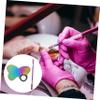 DOITOOL 1 Set Makeup Palette Paint Tools Makeup Metal Salon Mixer Resin Makeup Spatulas Stainless Steel Love view 4