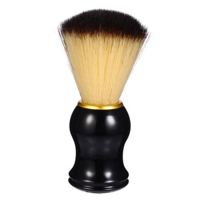 Housoutil Beard Shaving Tool Men's Mustache Brush Foaming Brush for Men and Comfortable Shaving Experience Random Color