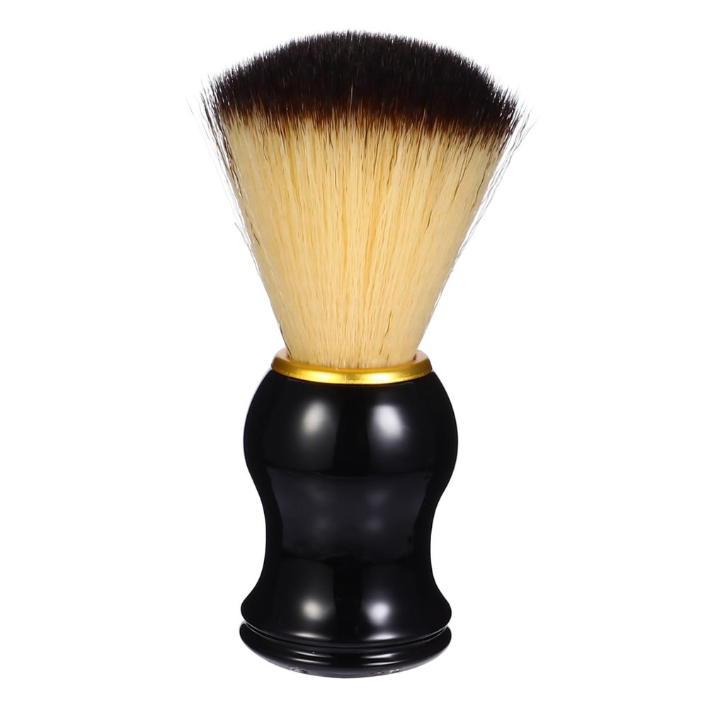Housoutil Beard Shaving Tool Men's Mustache Brush Foaming Brush for Men and Comfortable Shaving Experience Random Color