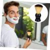 Housoutil Beard Shaving Tool Men's Mustache Brush Foaming Brush for Men and Comfortable Shaving Experience Random Color view 3