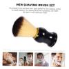 Housoutil Beard Shaving Tool Men's Mustache Brush Foaming Brush for Men and Comfortable Shaving Experience Random Color view 4