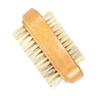 POPETPOP Double-sided Nail Cleaning Brush for Manicure Bristles Easy to Use Nail Care Tool for Exfoliating Cuticles and Dirt under Fingernails Random Color Logo view 1