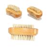 POPETPOP Double-sided Nail Cleaning Brush for Manicure Bristles Easy to Use Nail Care Tool for Exfoliating Cuticles and Dirt under Fingernails Random Color Logo view 4
