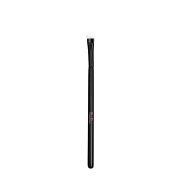 Pink Dust Angled Brow/liner Brush - Eye Liner Makeup Brush - Precision Eyeliner Brush - Angled Eye Liner Brush for Eyes Makeup - Cruelty Free Synthetic Bristles (Fine Angled Eyeliner Brush)