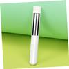 Balacoo 2pcs Concealer Brush Lip Brush Wand Eyeshadow Smudge Applicator Eyeliner Smudger Lipstick for Women Eyes Crease Shader Lip Women Lip Brush White Make up Miss Abs Mousse, 10.1x1.1cm view 2