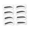 balacoo 32pairs Eyebrow Stencils Kit Styles Eyebrow Templates for Shaping Beauty Tool for Quick Symmetrical Brows for Beginners and All Makeup Looks view 1