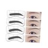 balacoo 32pairs Eyebrow Stencils Kit Styles Eyebrow Templates for Shaping Beauty Tool for Quick Symmetrical Brows for Beginners and All Makeup Looks view 2