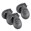 SOLUSTRE 3pairs Hair Dye Ear Covers Heat Protection Silicone Earmuffs Non-Slip Ear Protectors for Women view 1