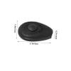SOLUSTRE 3pairs Hair Dye Ear Covers Heat Protection Silicone Earmuffs Non-Slip Ear Protectors for Women view 2
