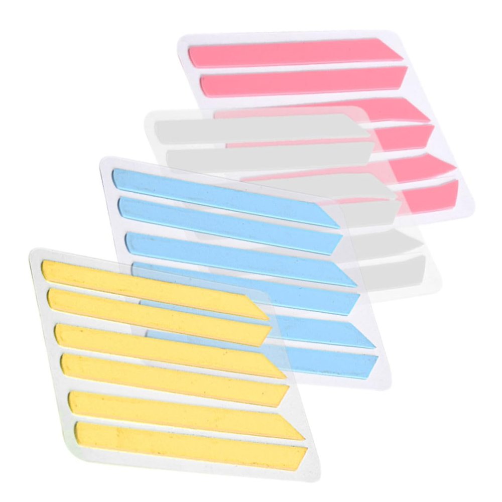 balacoo 4sheets Silicone Lash Perm Pads Reusable Eyelash Lifting Tool Non-deformable Silicone Perming Pads for Salon Home Use for All Eye Shapes