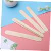 balacoo 50pcs Wax Applicator Sticks for Hair Removal Wooden Spatula Tongue Depressors Safe Easy Use for Salons and Home Waxing view 2
