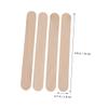 balacoo 50pcs Wax Applicator Sticks for Hair Removal Wooden Spatula Tongue Depressors Safe Easy Use for Salons and Home Waxing view 3