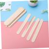 balacoo 50pcs Wax Applicator Sticks for Hair Removal Wooden Spatula Tongue Depressors Safe Easy Use for Salons and Home Waxing view 4