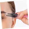 DOITOOL 5pcs Stainless Steel Eyebrow Padded Clips Safe Skin-Friendly for Daily Makeup Random Color view 3