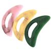balacoo 3pcs Gua Sha Body Scraping Boards Face Massage Tool for Skin Care Lightweight Resin with Curved Design for Relaxation and Puffiness Reduction Great Women view 1