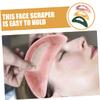 balacoo 3pcs Gua Sha Body Scraping Boards Face Massage Tool for Skin Care Lightweight Resin with Curved Design for Relaxation and Puffiness Reduction Great Women view 4