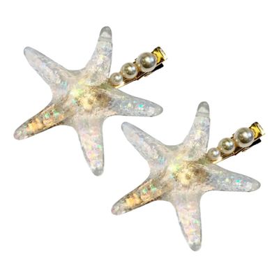 Didiseaon 2pcs Chic Women Hair Clip Star Girl Hair Barrette Elegant Accessory for Women