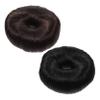 NOLITOY 2pcs Hair Dryer Knot Black Outfit Wigs Chignon Hair Ring Faux Hair Bun No Crease Hairpin Black Girl Hairpiece Messy Bun Hairpiece Resin Hair Extension Ring Elasticity view 1
