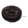 NOLITOY 2pcs Hair Dryer Knot Black Outfit Wigs Chignon Hair Ring Faux Hair Bun No Crease Hairpin Black Girl Hairpiece Messy Bun Hairpiece Resin Hair Extension Ring Elasticity view 2