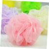 Angoily 4pcs Bath Mesh Pouf Exfoliating Shower Sponge Balls for Cleansing and Eco-Friendly Nylon Material Random Colors and Styles Spa and Relaxation view 3