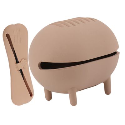 DOITOOL 1 Set Silicone Beauty Tools Powder Puff Organizer Travel