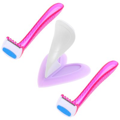 FOMIYES 3pcs Bikini Shaver Set for Women Hair Removal Tools for Bikini and Underarm Use Plastic Razors for Smooth Skin